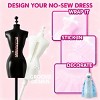 Joyfy 400+ Pcs Fashion Design Kit, Sewing Kit for Kids Age 8-12, DIY Arts & Crafts, Creative Girl Toys Ideal Birthday Christmas Gift for Young Girls - 4 of 4