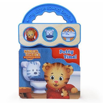 Potty Time! (Daniel Tiger's Neighborhood Interactive Take-Along Children's Sound Book) - by Scarlett Wing (Board Book)