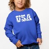 The Juniper Shop USA Distressed Stars Toddler Sweatshirt - 3 of 4