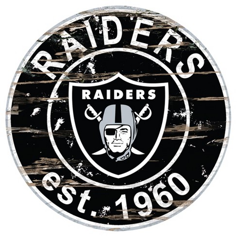 NFL Las Vegas Raiders Established 12' Circular Sign
