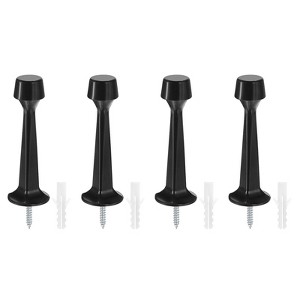 Unique Bargains Zinc Alloy Durable Adjustable Easy to Install Door Stop - 1 of 4