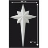 Union Products 75900 39" LED North Star Hanging Blow Mold Christmas Decoration - 2 of 4
