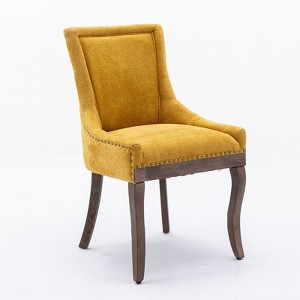 Lyngins Modern Dining Chairs with High Backrest,Upholstered Kitchen Chairs Set of 2,Chairs for Dining Room,Kitchen - 1 of 4