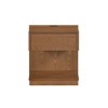 Anybear 1pc End Table with Drawer Open Platform Storage USB Port - 4 of 4