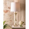 Devi Table Lamp Crystal & Polished Nickle Body - StyleCraft: UL Listed, No Assembly Required - 2 of 3