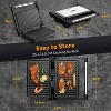 YASHE Panini Grill Press, 1200W Sandwich Maker with Non-Stick Cast Aluminum Plates, Fits 2 Slices, 180° Opening, Easy to Clean, Versatile Use - 3 of 4