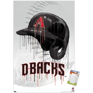 Trends International MLB Arizona Diamondbacks - Drip Helmet 22 Unframed Wall Poster Prints - 1 of 4