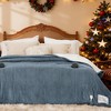 GentleSoft Heated Blanket Soft Ribbed Flannel Electric Blanket Gifts for Others - 2 of 4