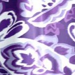 midnight violet paisley