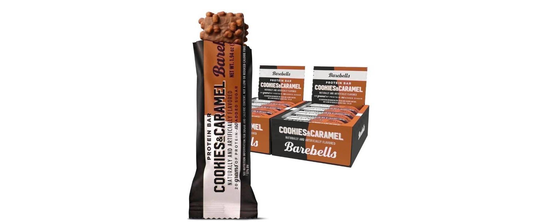 Barebells Cookies & Caramel Nutrition Protein Bars - 20gms Protein - 12pk/23.28oz