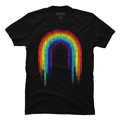 Men's Design By Humans RAINBOW By Dzeri29 T-Shirt