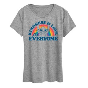 Women's - Disney - Kindness And Love Short Sleeve Graphic T-Shirt - 1 of 4