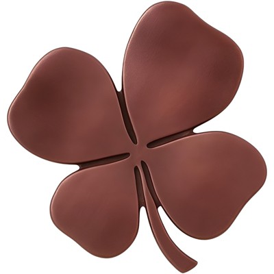 Slickblue Lucky Four Leaf Clover Wall Art – Friendship Blessing for Housewarming, 4 Color Options