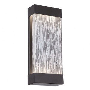 Eurofase Lighting Tiffany 1 - Light Wall Light in  Black - 1 of 2