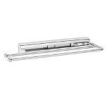 Rev-A-Shelf 563-51-C Under Cabinet Kitchen Bathroom Prong Pull-Out Extendable 2-Prong Towel Bar Organizer, Chrome