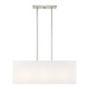 Livex Lighting Summit 3 - Light Chandelier in  Brushed Nickel - 4 of 4