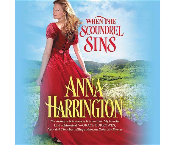 When the Scoundrel Sins - (Capturing the Carlisles) by  Anna Harrington (AudioCD)