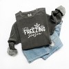 Simply Sage Market It's Freezing Season Garment Dyed Sweatshirt - 3 of 4