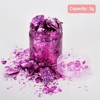Unique Bargains Shiny Nail Resin DIY Jewelry Making Metallic Foil Flakes - 2 of 4