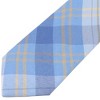 INSPIRE CHIC Plaid Woven Self-tied Striped Skinny Necktie 2.8" for College Graduation Campus 1 Pc - 4 of 4
