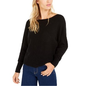 bar III Womens Jewel Neck Table Knit Sweater - 1 of 1