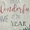 Park Designs Wonderful Time Dishtowel Set of 2 - 2 of 3