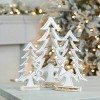 Wood Pine Tree Outline (Set of 3) - 2 of 4