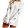 Women's Sarah Star Sweatshirt - Easel - 2 of 2