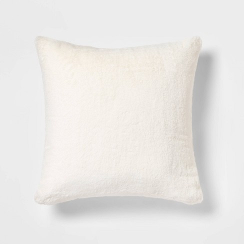 Cozy Faux Shearling Oversized Lumbar Pillow Cover