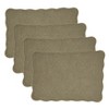 Saro Lifestyle Classic Quilted Placemat (Set of 4) - 3 of 4