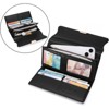 BEAFUP Leather Wallet for Women,Trifold Womens' RFID Blocking Wallet Clutch with Zipper Coin Pocket for Everyday Use, Travel & Business - 2 of 4