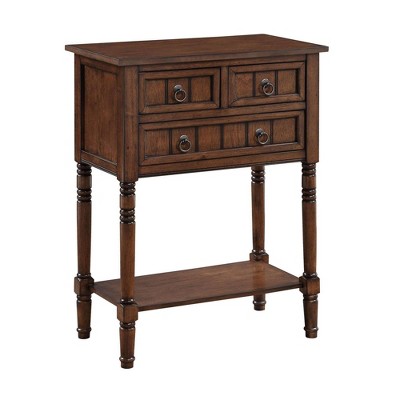 Kendra Hall Table Dark Oak - Breighton Home