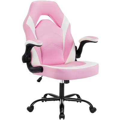 Grungis PU Leather Office Chair with Lumbar Support,Ergonomic Desk Chair for Adult, Student
