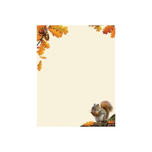 Great Papers! Fall Stationery Acorn 8.5" x 11" 80 Sheets (2017013) - 1 of 1