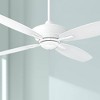52" Minka Aire Vintage Indoor Ceiling Fan with Remote Control Soft White for Living Room Kitchen Bedroom Family Dining House Home - 2 of 4