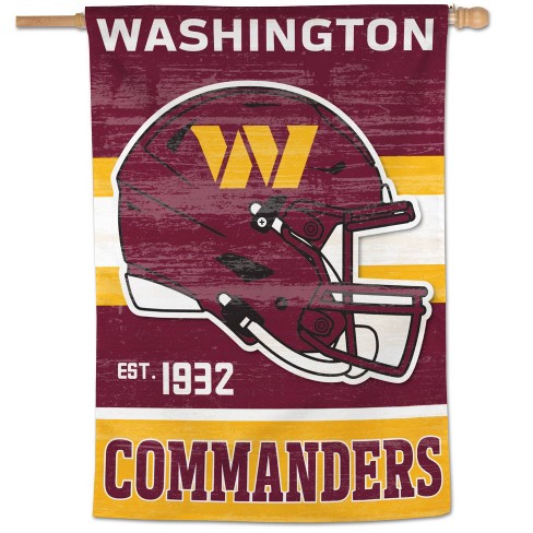 Washington Commanders Garden Flag Double Sided Banner