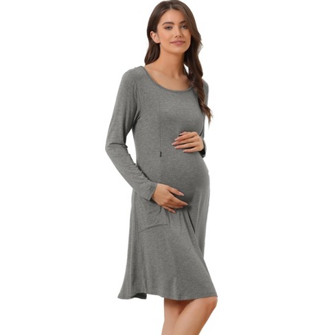 Motherhood Maternity Cotton Flutter-Sleeve Maternity Top