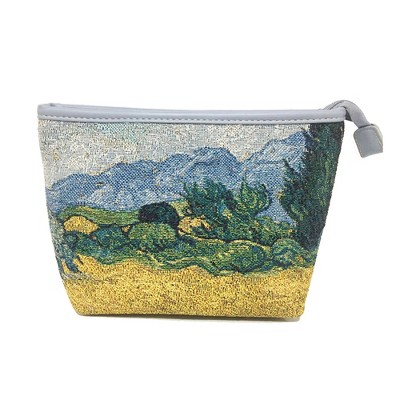 Signare USA Van Gogh Wheatfield Art Make Up Cosmetic Bag