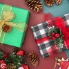 Wrapables Tissue Paper 20 x 28 Inch for Gift Wrapping, Arts & Crafts, Paper Flowers, Garlands, Tassels (60 Sheets), Holiday Plaid - 3 of 4