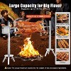 AMERLIFE Electric Rotisserie Grill Kit, 132 Lbs Capacity, Height-Adjustable Stainless Steel BBQ Roaster for Lamb Turkey Outdoor Camping - 4 of 4