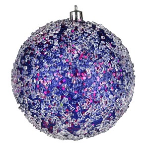 Vickerman Glitter Hail Ball Ornament - 1 of 1