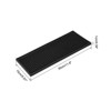 Unique Bargains Home Coffee Shop Bar Rectangle Spill Coasters Balck - 2 of 4