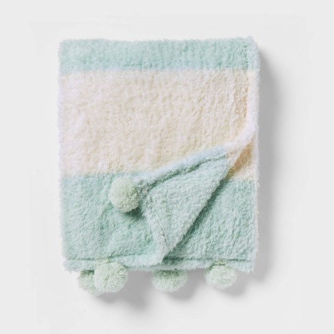 Plush Mint Green Hand Towel