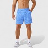 Anna-Kaci Active Men's Printed Athletic Shorts with Elastic Waistband and Side Pockets - 2 of 4