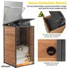 Aivituvin Aivituvin Secure Fir Wood Package Delivery Box| Anti-Theft Parcel Drop Boxes-AIR7011 - 4 of 4