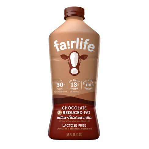 Fairlife Lactose-free 2% Chocolate Milk - 52 Fl Oz : Target