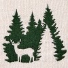 SKL Home 2pk Deer Spruce Hand Towels Natural - 2 of 4