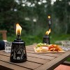 Tiki 2pk Woodsy Table Metal Outdoor Torch Brown - 2 of 4
