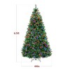Best Choice Products 6ft Pre-Lit Premium Hinged Artificial Christmas Pine Tree - 2 of 4