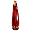 Luxury Lane Hand Blown Sommerso Curly Art Glass Teardrop Vase - 3 of 4